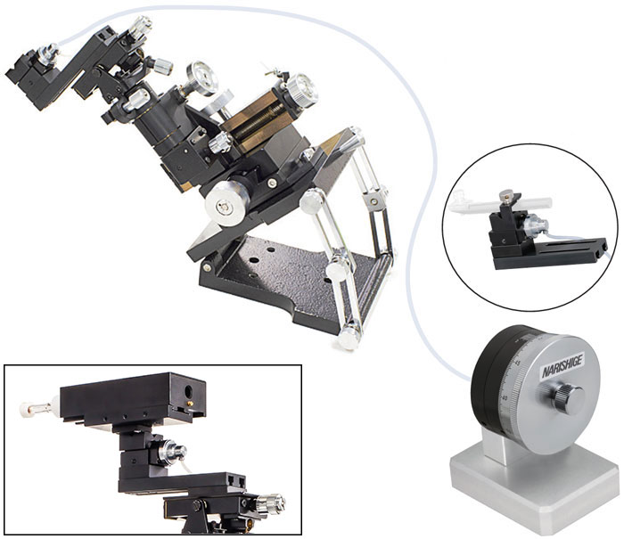 Set-up image of MHW-4-1, P-11, and MP-2 Set-up image of MHW-4-1, P-11, and MP-2