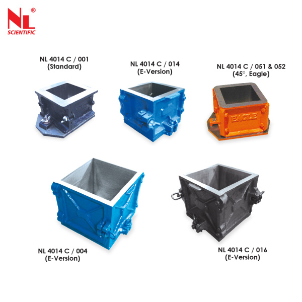 Cast Iron Cube Mould 100mm/150mm/200mm 2