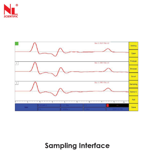 Low Strain Pile Integrity Tester Sampling Interface